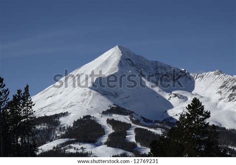 Lone Peak Big Sky Montana Stock Photo Edit Now 12769231