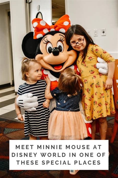 Meet Minnie Mouse At Disney World In One Of These Special Places The