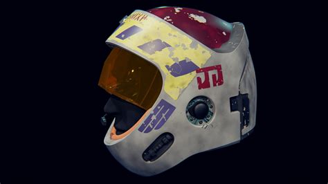 Y-Wing Helmet from Star Wars 3D model 3D printable STL