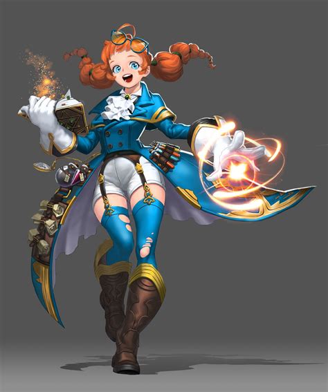 Artstation Alchemist San Ho Anime Character Design Character Art Concept Art Characters