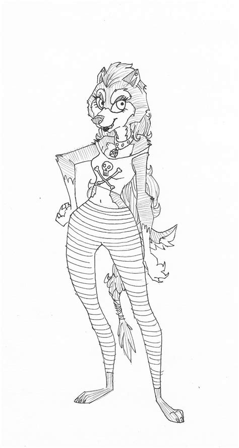 Winnie Werewolf Teen By Furrynation13 On Deviantart