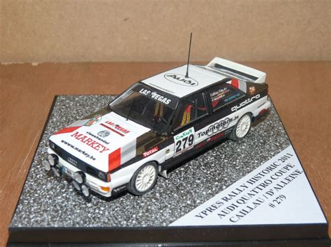 1981 fia world rally championship for drivers 1981 fia world rally championship for manufacturers. Véhicules miniatures trofeu 1603 AUDI quattro-rallye ...