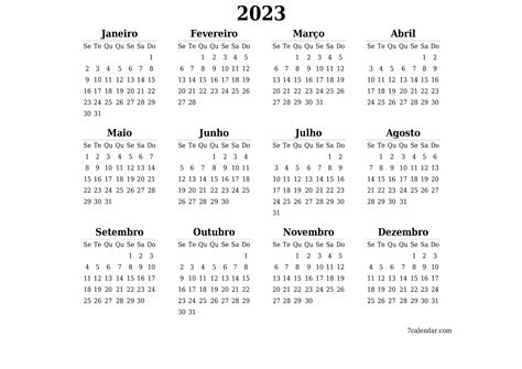 Calendário Para 2023 Ilustração Do Vetor Ilustração De Elemento