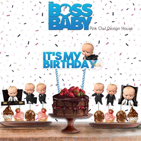 Jual Boss Baby Cake Topper Shopee Indonesia