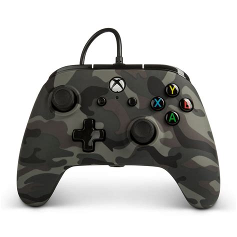 Powera Wired Controller For Xbox One Thunder Cloud Camo