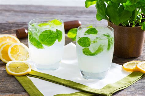 Sparkling Basil Lemonade Recipe Tropicanaca