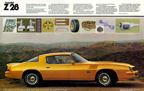 1978 Chev Camaro Brochure