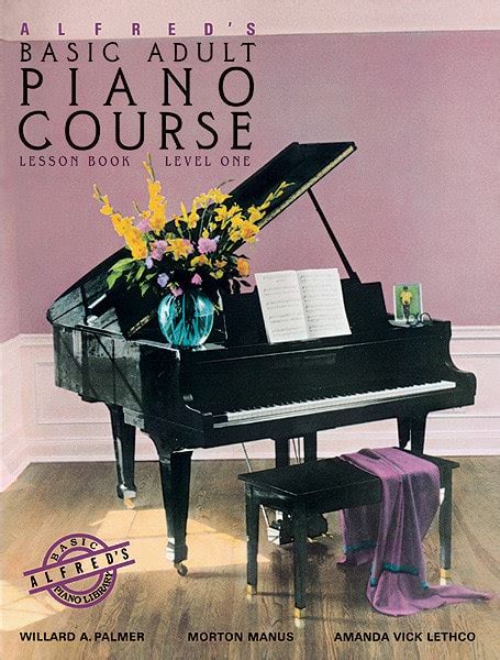 Forwoods Scorestore Alfred S Basic Adult Piano Course Lesson Book 1