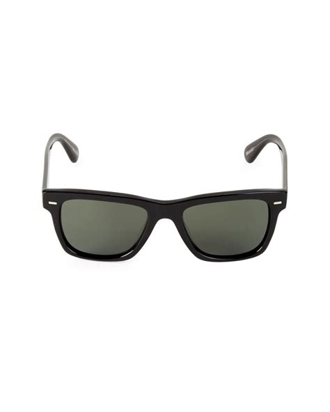Oliver Peoples Oliver 54mm Wayfarer Sunglasses In Black Lyst