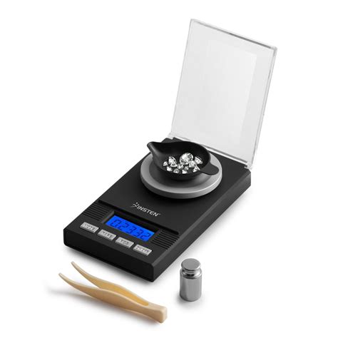 high precision diamond jewelry scale 20g 0 001g lcd digital milligram gram pocket scales mini