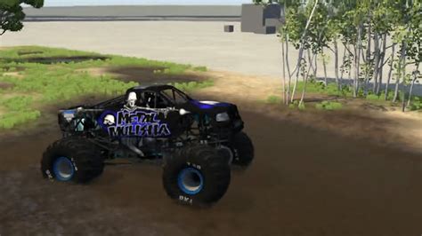 Beamngdrive Mods Crd Monster Truck Mudding And Testing Youtube