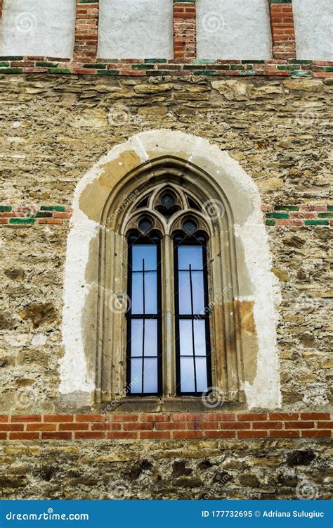 Window In Gothic Style Stock Image Image Of Brick Landmark 177732695