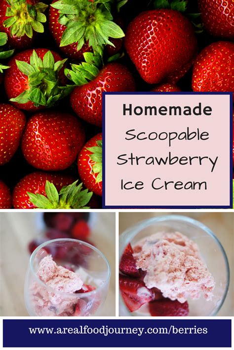 Churn until very thick (this could take over 30. Strawberry Ice Cream- Sweetener Free - A Real Food Journey