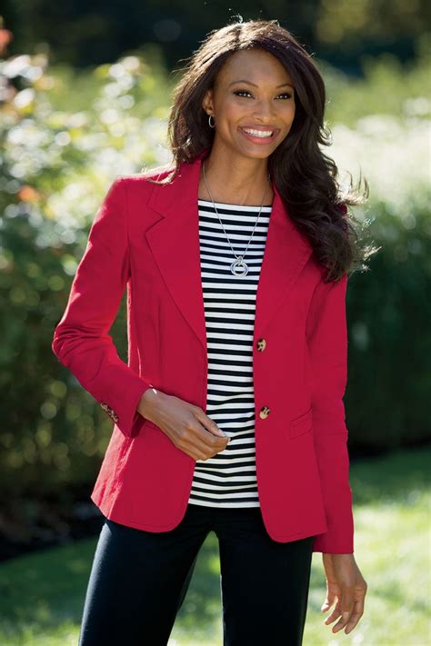 The Best Selling Easy Twill Blazer In New Colors Chadwicks Of Boston