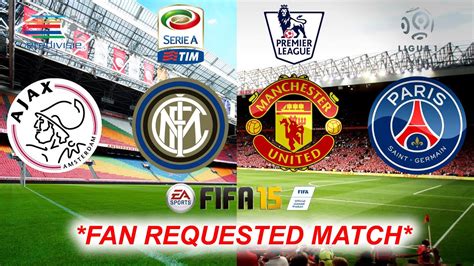 You are on page where you can compare teams ac milan vs manchester united before start the match. Fifa 15 AFC Ajax Amsterdam vs. Inter Milan & Manchester ...