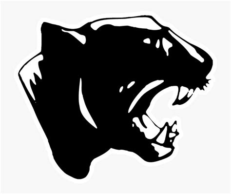 School Logo Panther Head Clip Art Free Transparent Clipart Clipartkey