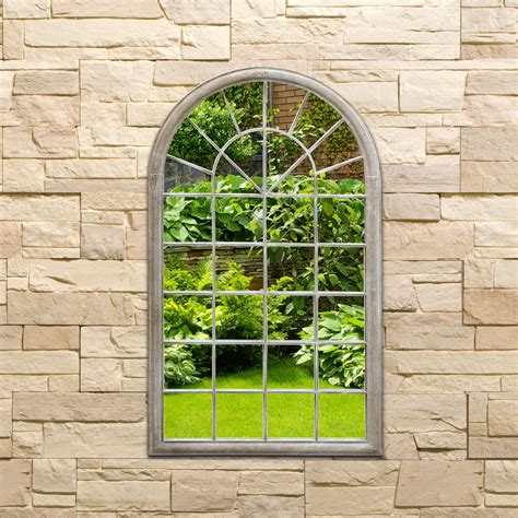 15 Ideas Of Garden Wall Mirrors