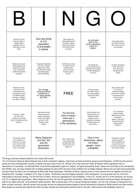 Women Bingo Cards To Download Print And Customize