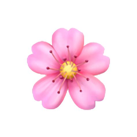Emoji Flower Png Emoticons De Flor Png Image Transparent Png Free My