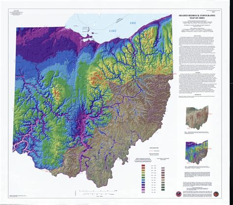 Topographical Map Of Ohio Map Of Stoney Lake