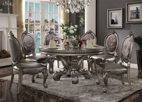 Sort by price rating bestsellers. 66840 ACME Dining Round Table Versailles Collection in ...