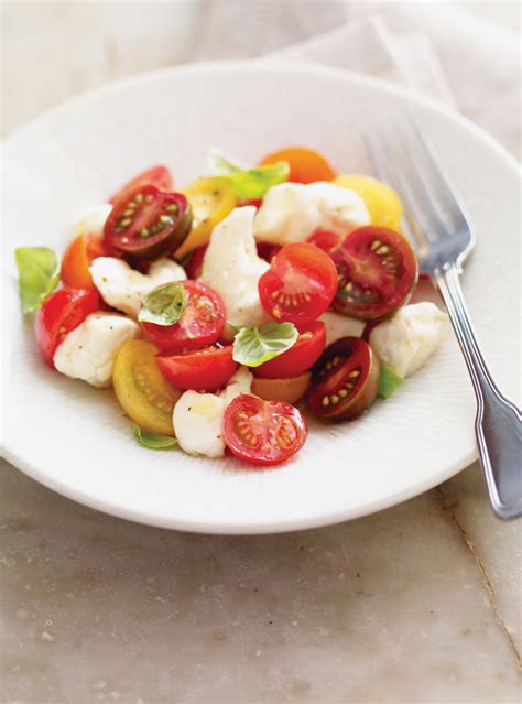 Recette Salade De Tomates Cerises Et De Fromage En Grains Glouton