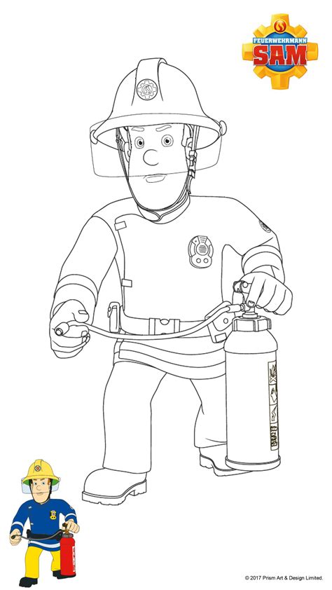 Feuerwehrmann sam aktivitäten für kindern. Feuerwehrmann Sam Ausmalbilder | myToys Blog
