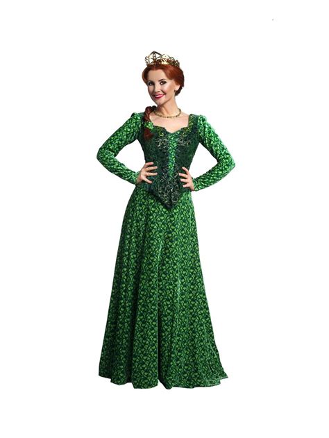 Shrek Fiona Costume Cartoon Fancy Dress