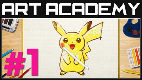 Pokemon Art Academy Gameplay Part 1 Introduction And Getting Started