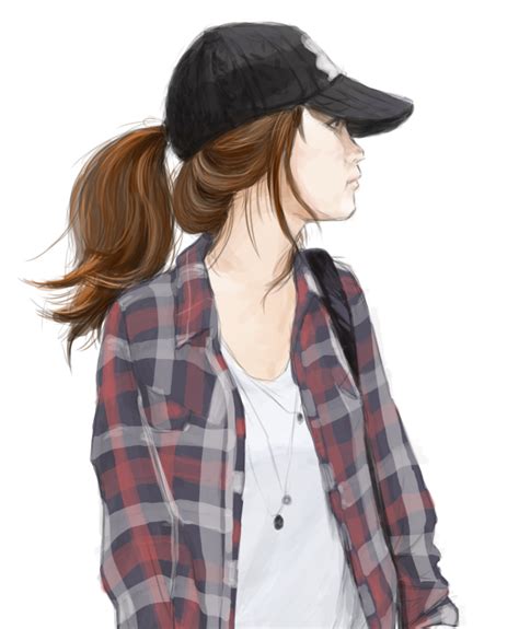 Girl With Cap 2 By Kane8888888888 On Deviantart Tomboy Art Girl With