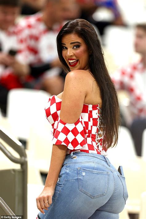 sport news croatia model ivana knoll turns heads in qatar with another dazzling outfit for