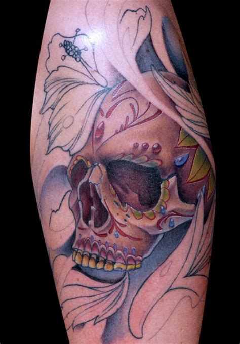 There's the trash polka style, and there's the skull that seems to be hiding behind its skin. Crazy and Cool Skull Tattoos Designs - Ohh My My