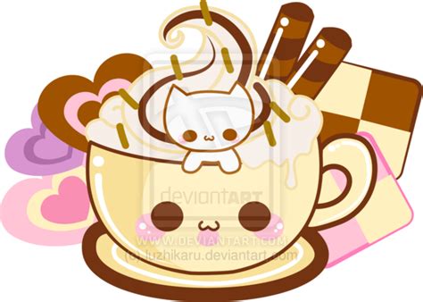 Coffee Time Kawaii Anime Kawaii Chibi Coffee Art