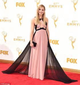 Downton Abbeys Joanne Froggatt Stuns In Sexy Pink And Black Strappy