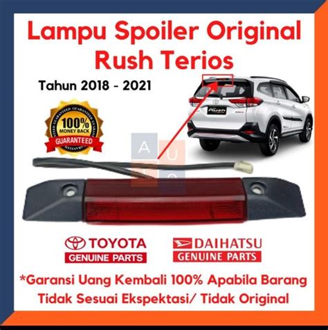 Jual Lampu Spoiler Bagasi Belakang Universal Original Toyota Daihatsu