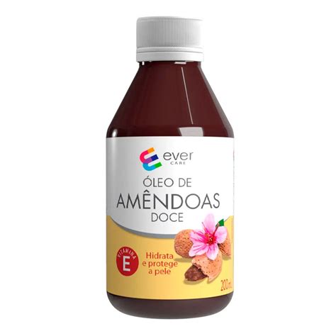 Óleo De Amêndoas Ever Care 200ml Drogarias Pacheco