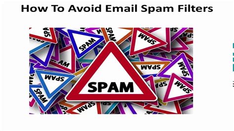 How To Avoid Email Spam Filters Youtube