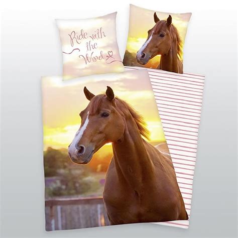 Aggressive teenager sind am werk. Herding Renforcé-Bettwäsche Pferd 135 x 200/80 x 80 | real