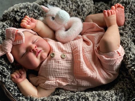 Pinky Lifelike Reborn Baby Doll De Pulgadas Realista De Vinilo Suave
