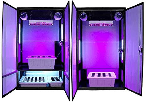 Grow cabinets, whether manufactured or constructed as a diy project should have some important elements. SuperNova LED Soil Grow Cabinet Review - JahCool
