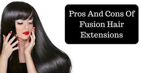 Hair extensions are also known as hair integrations. Fusion Hair Extensions Pros and Cons - Canada Hair Blog