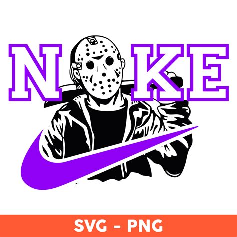 Jason Nike Logo Svg Halloween Svg Horror Movie Svg Horror Inspire