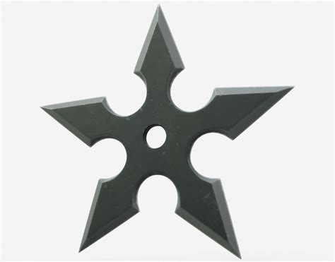 3d Model Shuriken Star Cgtrader