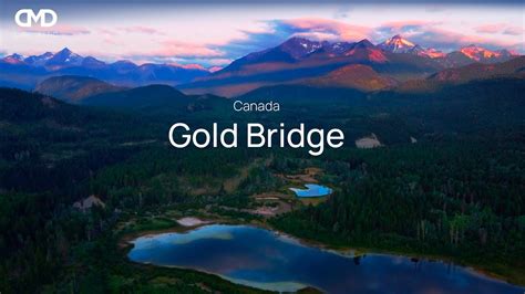 Gold Bridge Bc Canada 4k Aerial Dji Mini 2 And Bmpcc 4k Cinematic