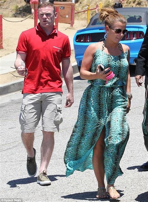 wayne and coleen rooney soak up the sun and sip on cocktails during their la getaway daily