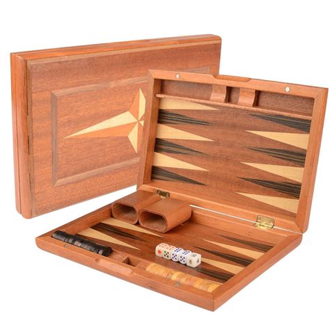 Wooden Inlaid Backgammon Game Set 11 Wooden Board Games Game Boards