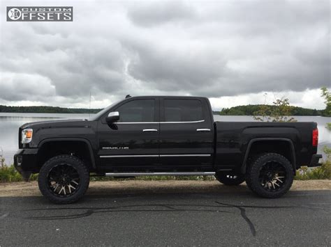 Wheel Offset 2015 Gmc Sierra 2500 Hd Hella Stance 5 Leveling Kit