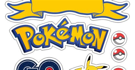 Nice Pokemon Free Printable Cake Toppers Here You Have Some Free