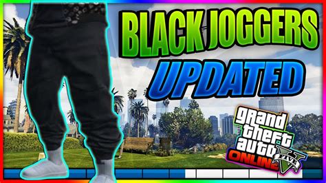 Updated Method How To Get And Save The Black Joggers 146 Gta 5 Black