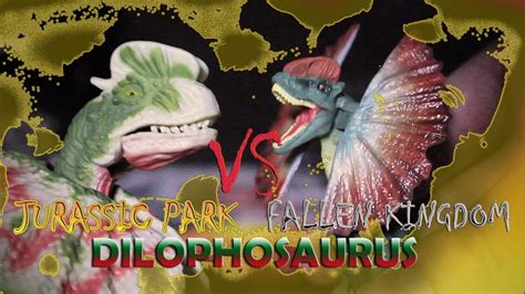 Jurassic Park Vs Fallen Kingdom Dilophosaurus Youtube